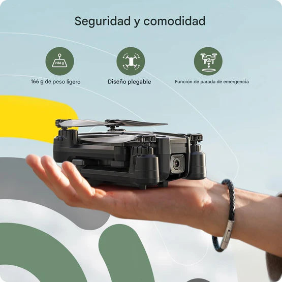 Dron SkyMaster 4K - Estabilidad Avanzada (2 Baterías + Maletín)