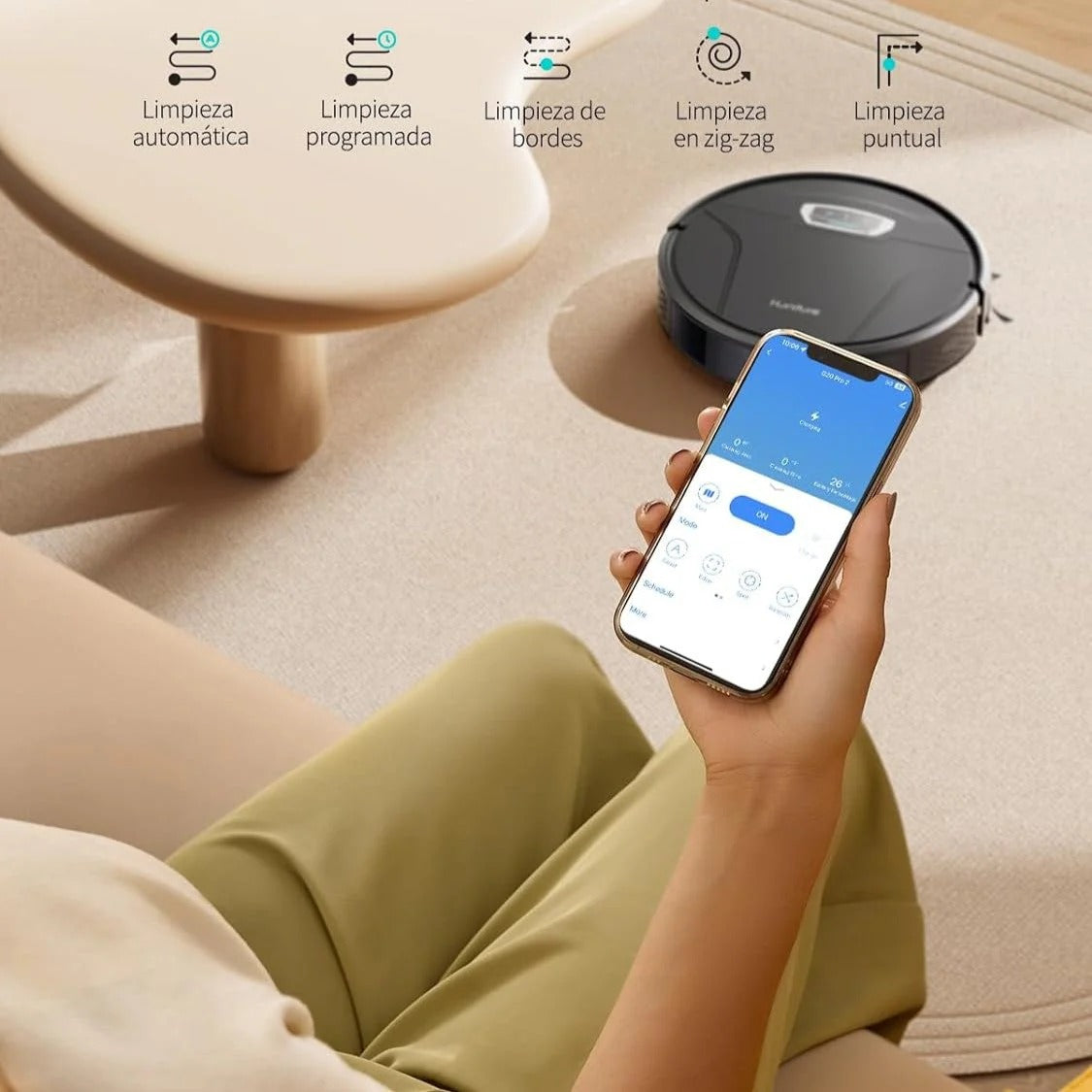 Aspirador Robot Inteligente 3 en 1 CleanHome™