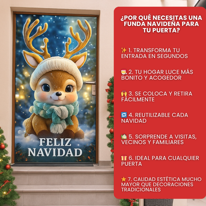 FUNDA NAVIDEÑA | TU ENTRADA, MÁS MÁGICA QUE NUNCA