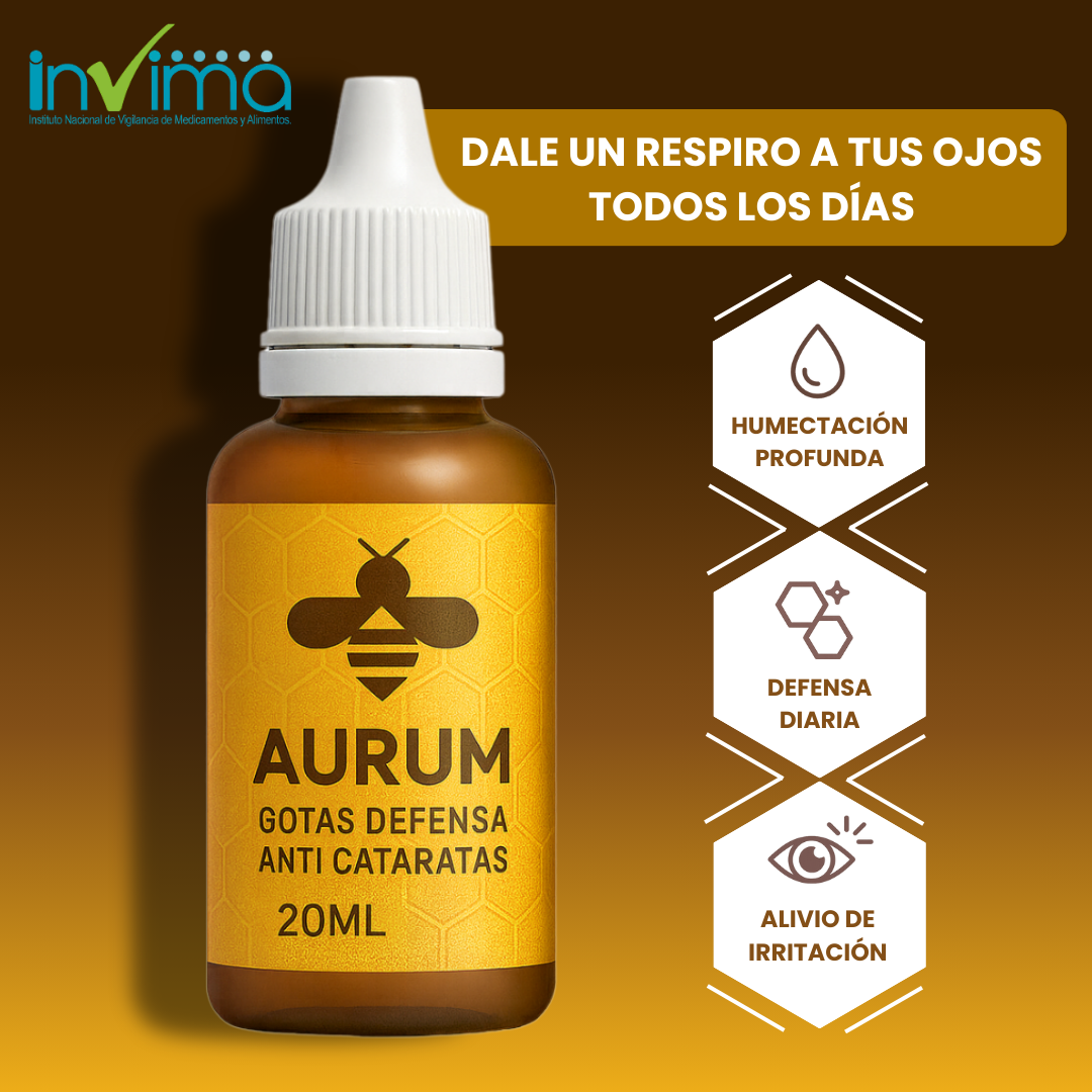 Aurum™ | GOTAS DEFENSA ANTI CATARATAS