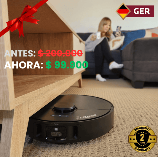 Aspirador Robot Inteligente 3 en 1 CleanHome™